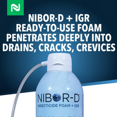 Nisus Nibor-D Insecticide Foam application in kitchen