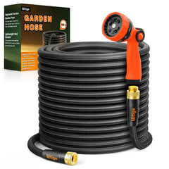 Nitigo Ultra Lightweight 100FT Garden Hose front view