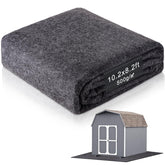Niuyhe Storage Shed Floor Mat 10.2x8.2ft front view