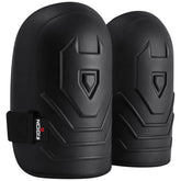 NoCry Gardening Knee Pads black model front view
