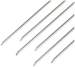 Norpro Stainless Steel 12-Inch Skewers set of 6 side view