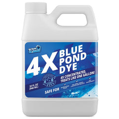 Not Rocket Sciences 4X Blue Pond Dye 32oz with label details