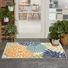 Nourison Aloha 36" x 60" Multi-Color rug front view