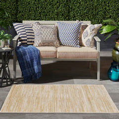 Nourison Area Rug on patio setting