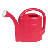 Novelty Deluxe 2-Gallon Watering Can red front view