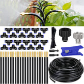 Nowaca 66FT drip irrigation system complete kit with hoses and nozzles