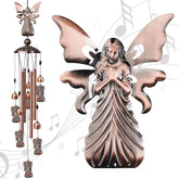 Nowpis Angel Wind Chimes 35-inch metal outdoor decor front view