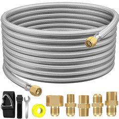 NQN 24FT propane hose extension with brass fittings