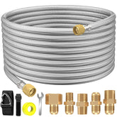 NQN 36Ft high pressure propane hose extension front view