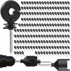 NQN Electric Fence Insulator pack showing 200 pieces