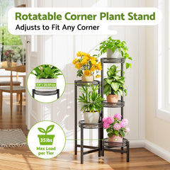 NQW plant rack side view showing tiered design