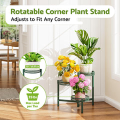 NQW Plant Stand side view showcasing three tiers