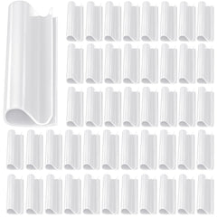 Nuanchu Pool Cover Clips 32 Pcs white front view