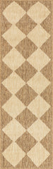 nuLOOM Sabina rug displayed on a patio, improving outdoor decor
