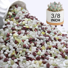 NUPICK 3 lbs pebbles in colorful mixed shades