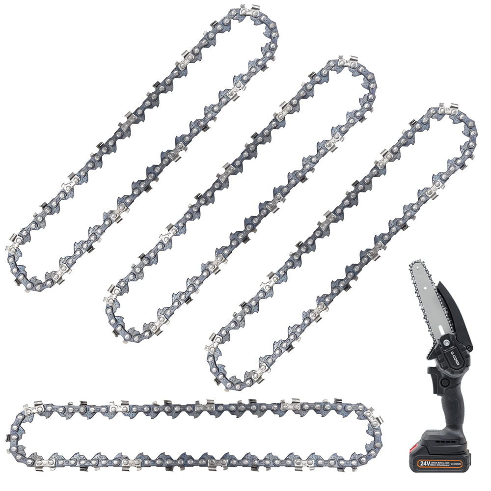 O-CONN Mini Chainsaw Chain 6-Inch front view