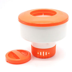 ODJSY Pool Chlorine Floater front view with adjustable control ring