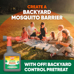 OFF! Backyard Bug Control 32 oz aerosol can side view