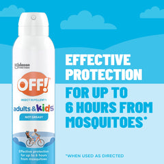 OFF! Insect & Mosquito Repellent Spray 5 oz in outdoor setting