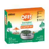OFF! Mosquito Repellent Coil Starter Pack with three coils