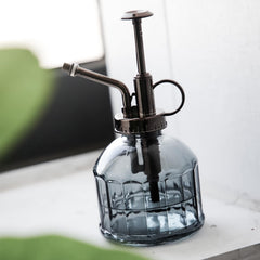 OFFIDIX Glass Plant Spray Bottle E-Grey with sprayer