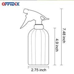 OFFIDIX Glass Spray Bottle adjustable nozzle close-up