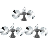 OFFO 3 Pack Bird Reflector Wind Spinner front view