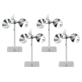 OFFO bird scare reflective device front view, 11 inch, silver finish