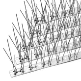 OFFO Bird Spikes 25 Feet silver stainless steel spikes