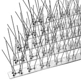 OFFO Bird Spikes stainless steel base front view