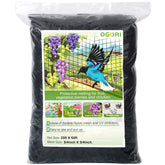 OGORI Bird Netting 25' x 50' black nylon front view