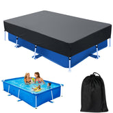 OIOYLEY 87x59 in Rectangle Pool Cover front view