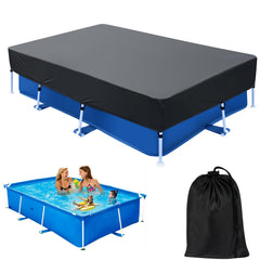 OIOYLEY 87x59 in Rectangle Pool Cover front view