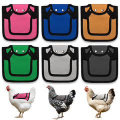 OIUXIMT Chicken Saddle in green colour front view