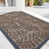 OLANLY Door Mat 29.5x17 with natural rubber backing