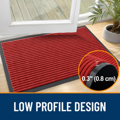 OLANLY doormat absorbing moisture from wet shoes