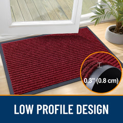 OLANLY doormat in outdoor setting