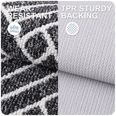 OLANLY Indoor Door Mat texture close-up