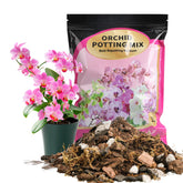 Omitgoter Orchid Potting Mix 1QT front view with packaging