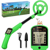 OMMO Kids Metal Detector front view with LCD display