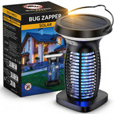 OnBeam Solar Bug Zapper front view with LED light