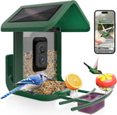 onlyfly Smart Bird Feeder with 2K HD camera front view