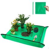 Onlysuki Large Plant Potting Mat in pale green, front view