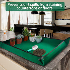Onlysuki Potting Mat with corners snapped together