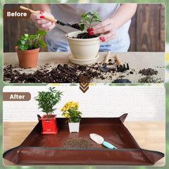 Onlysuki repotting mat with fixed strap for easy storage