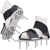 onoxouo Lawn Aerator Shoes front view with heavy-duty spikes