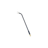Orbit 33-Inch Shower Wand with Shut Off, Black front view
