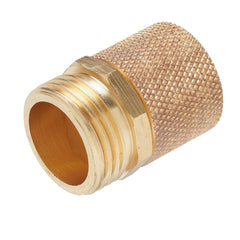 Orbit 5/8 Inch Brass Hose Repair Mender front view