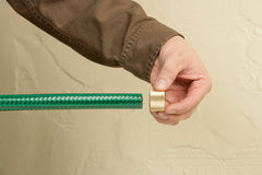 Orbit 5/8 Inch Brass Hose Repair Mender side view