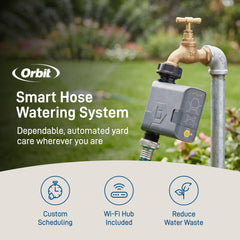 Orbit B-hyve Gen 2 Smart Hose Timer with Wi-Fi Hub